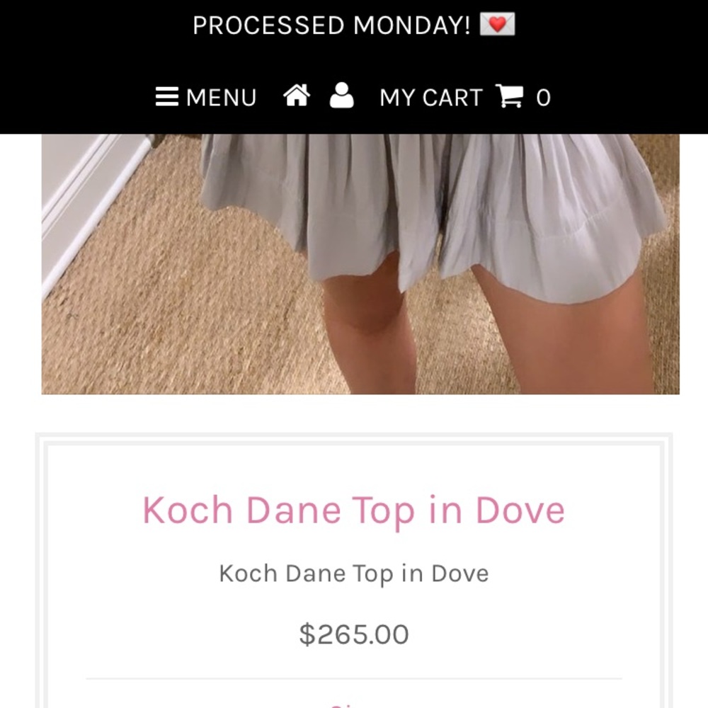 KOCH DANE TOP